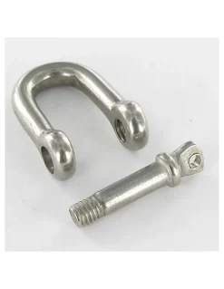 Manille Droite Forgée Inox A4 Diamètre 5 - 3 pièces