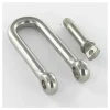 Manille Droite Longue Forgée Inox A4 Diamètre 6 - 2 pièces