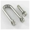 Manille Droite Longue Forgée Inox A4 Diamètre 6 - 5 pièces