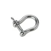 Manille lyre Diall Inox 1 cm Acier inoxydable