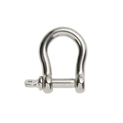 Manille lyre Diall Inox 1 cm Acier inoxydable
