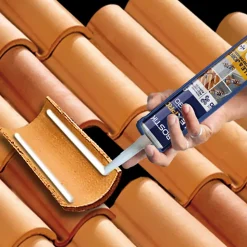Mastic colle haute performance BOSTIK Flexpro pu 511 300 ml blanc