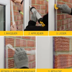 Mastic d'étanchéité SikaSeal 184 maçonnerie 300ml