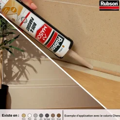 Mastic Rubson parquet gris clair 280ml