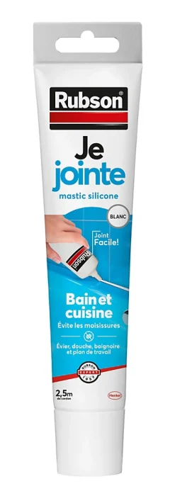 Mastic Rubson Sanitaire Je Jointe blanc tube 50ml