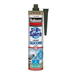 Mastic Rubson Sanitaire Salle de bains Saine Mastic blanc cartouche 280ml