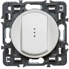 Mécanisme poussoir lumineux Legrand Céliane 6A blanc