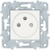 Mécanisme prise avec terre affleurante Schneider Electric Unica Déco blanc