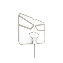 Meliconi - Antenne TV d'intérieur FLEXI - Signaux numériques DVBT/DVBT2 - Filtres 4G 5G - Enroulable et facile à transporter