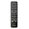 Meliconi - Télécommande universelle EASYTEL 4 pour 4 appareils TV, SAT, TNT, DVD, BOX - 100% fonctions d'origine - Touche Netflix