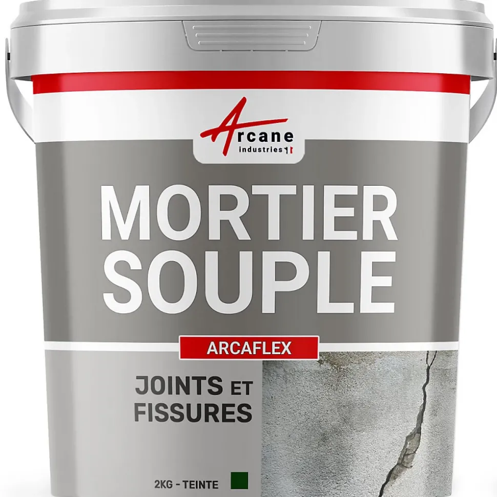 Mortier joint souple - ARCAFLEX - 2 kg - ARCANE INDUSTRIES