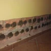 Mortier sec anti-sel (5 kg). Crée une couche isolante sur le mur qui empêche l'apparition de taches de sel causées par l'humidité