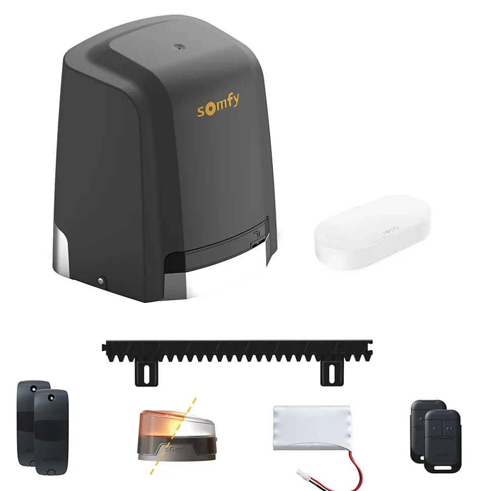 Motorisation de portail coulissant Somfy SlidyMoove 600 connect