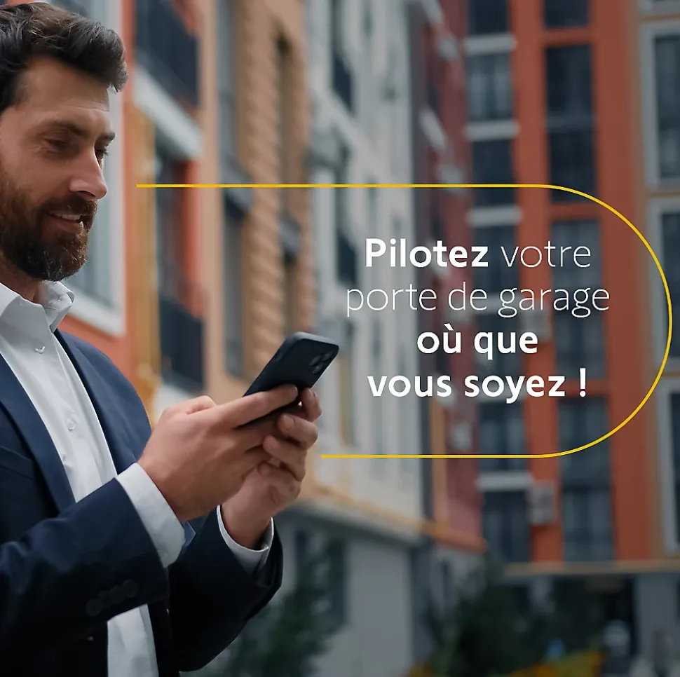 Motorisation de porte de garage Serenia IO 700 Connect