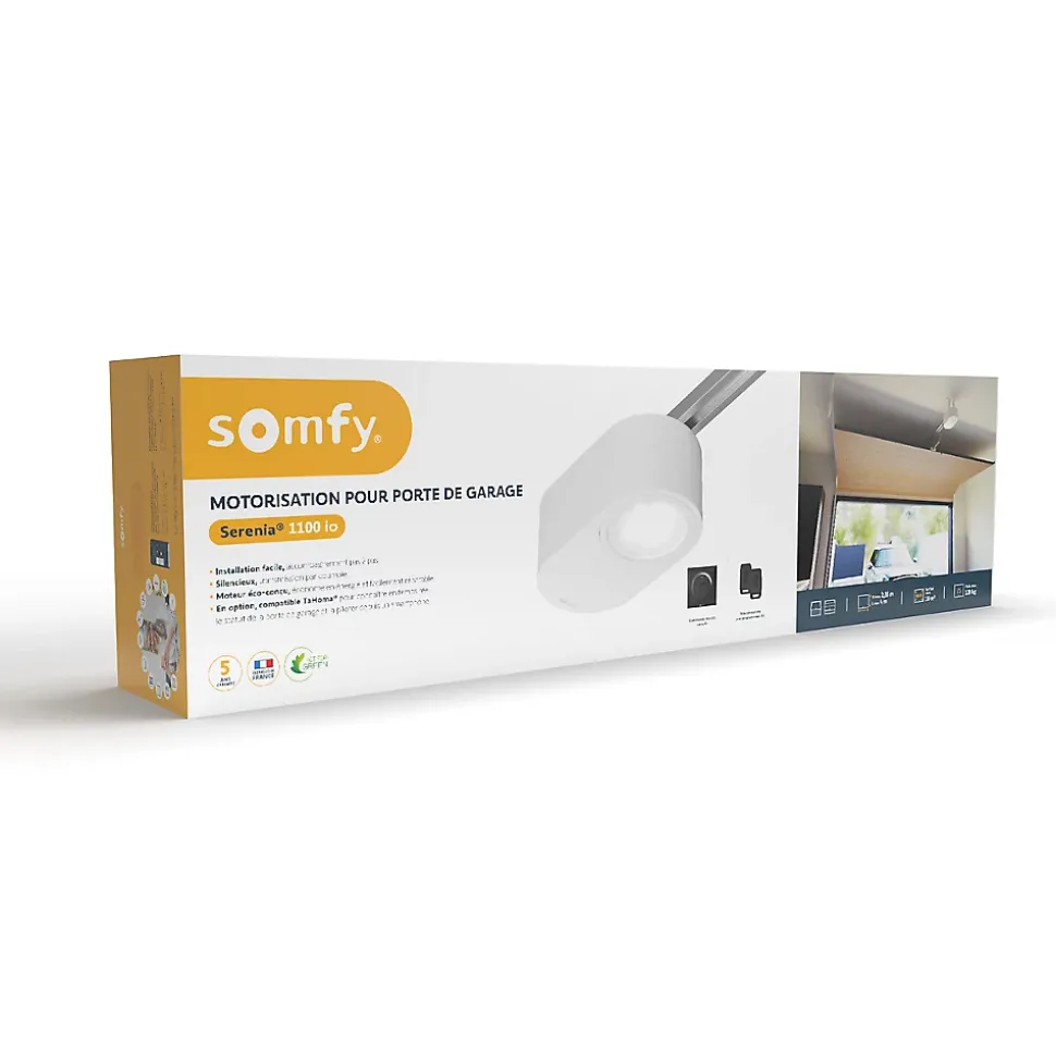 Motorisation de porte de garage Serenia IO 1100 Connect