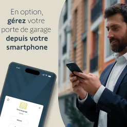 Motorisation de porte de garage Serenia IO 1100
