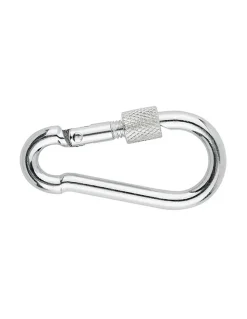 Mousqueton de sécurité Diamètre Câble 20 Acier zingué - 5 pièces