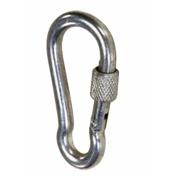 Mousqueton zingué diam8 (Lot de 5)