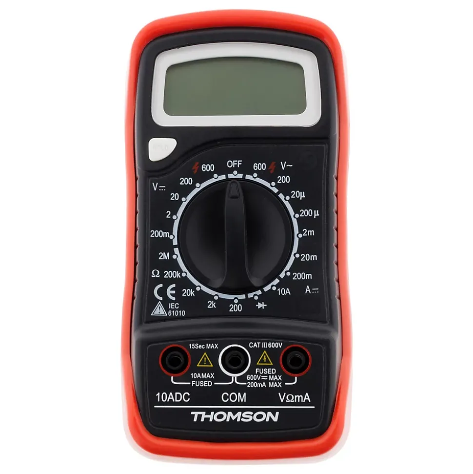 Multimètre digital 5 fonctions Protec