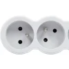 Multiprise 3 prises Legrand blanc et gris