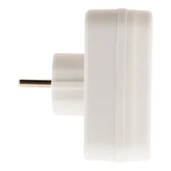 Multiprise 4 prises pour façade 4x6A - Blanc - Zenitech