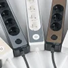 Multiprise 5 prises Schneider Electric Odace blanc 3 m