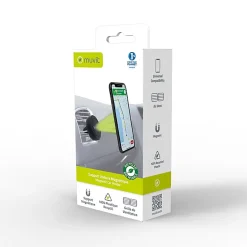 Muvit Support Voiture Universel Grip Rotatif Extensible à 80mm Noir
