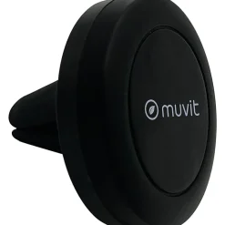 Muvit Support Voiture Universel Grip Rotatif Extensible à 80mm Noir