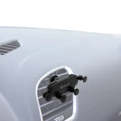 Muvit Support Voiture Universel Gravity Rotatif à 360 Fixation sur Grille d'aération Noir