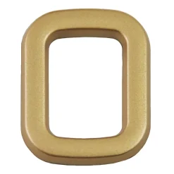 N° de maison - marquage 0 - en PVC - couleur or - autocollant - hauteur 3,7 cm - Chapuis LD3700