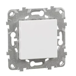 Obturateur Schneider Electric Unica Déco blanc