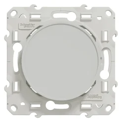 Obturateur à vis Schneider Electric Odace blanc