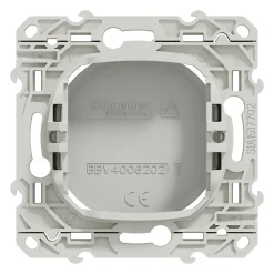 Obturateur à vis Schneider Electric Odace blanc