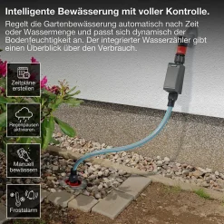 OSRAM Contrôle d'irrigation SMART+ WiFi IP55 Solaire USB-C