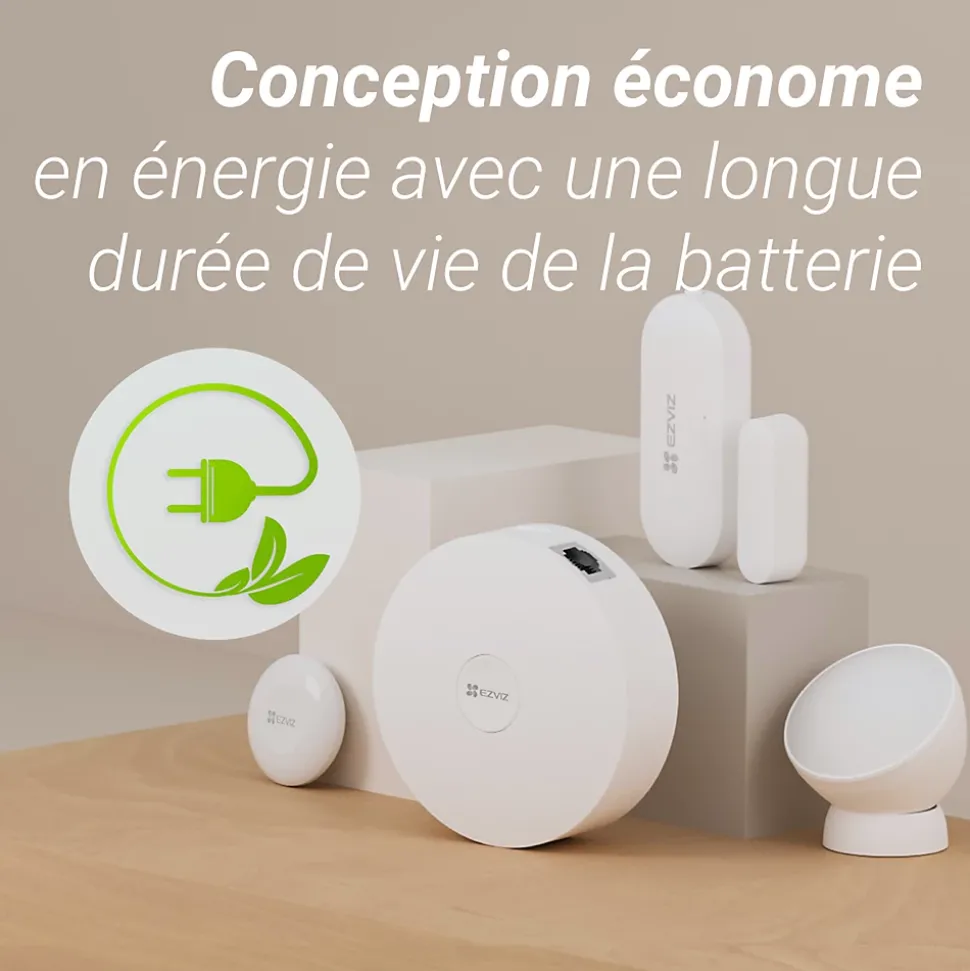 Pack alarme et contrôle domotique Ezviz Matter