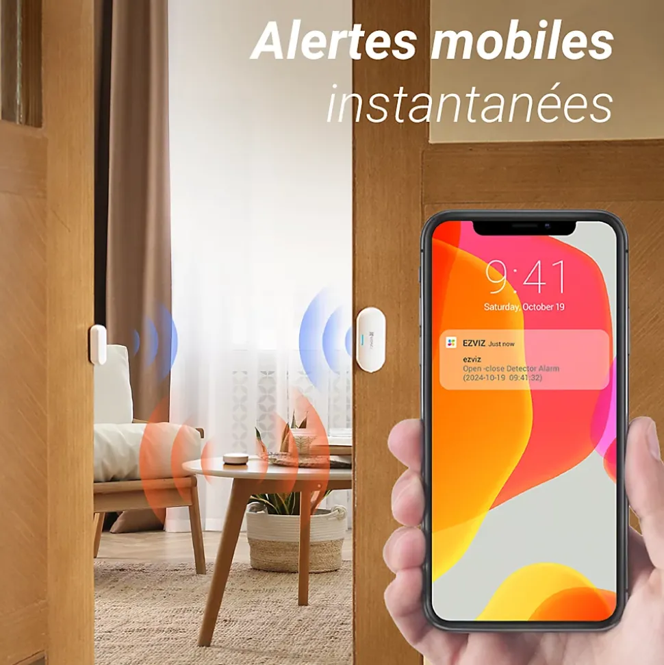 Pack alarme et contrôle domotique Ezviz Matter