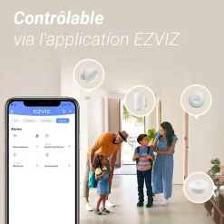 Pack alarme et contrôle domotique Ezviz Matter