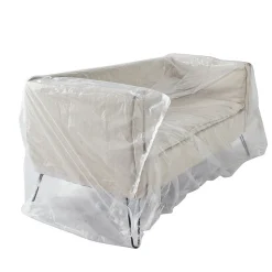 Pack and Move - Housse protection canapé 2 place - 150 x 300 cm - Imperméable et anti-poussière - Fermeture facile