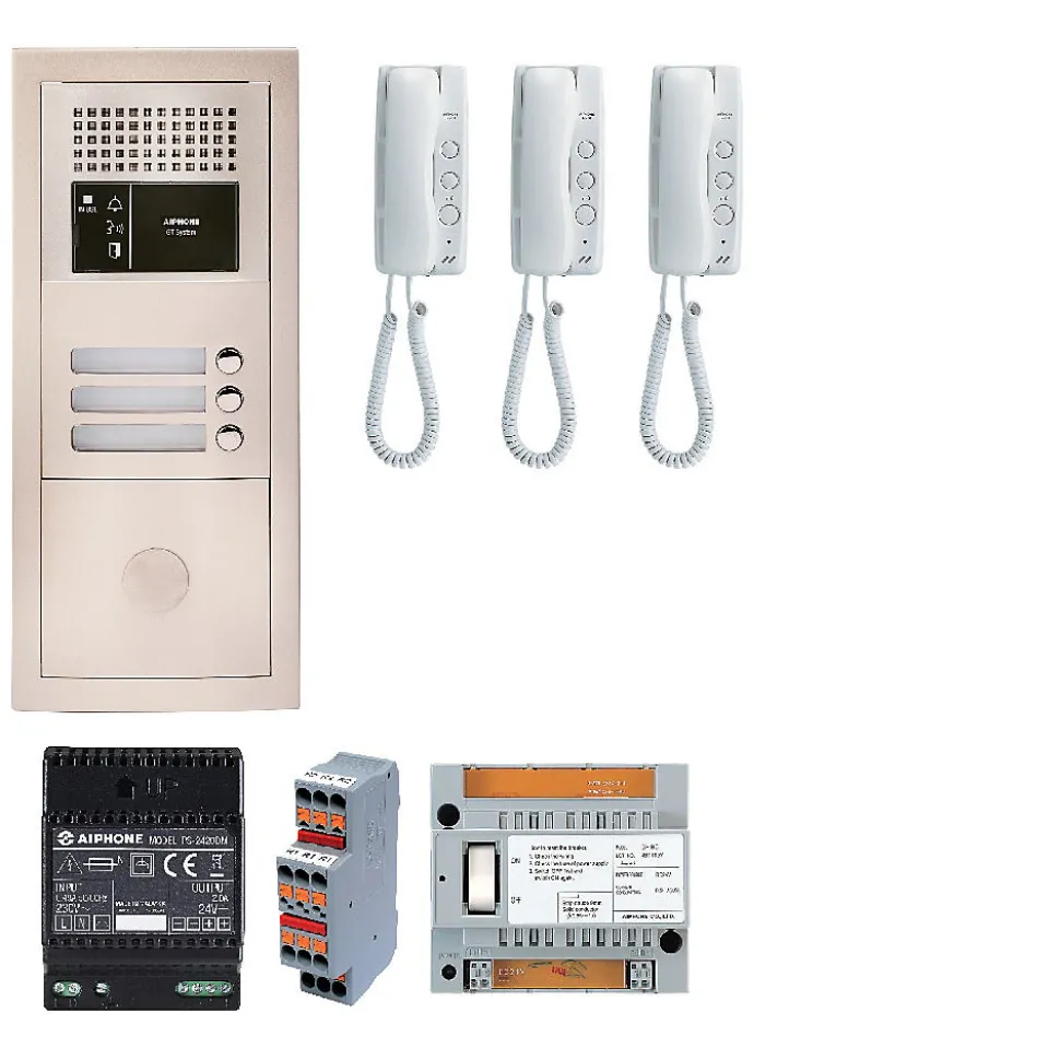 Pack Audio 3 Bp Avec 3 Postes Programmés