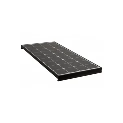 PACK BLACK BOOSTER 170W Seul Panneau solaire Camping Car + Kit de pose solaire avec Régulateur de Charge ANTARION