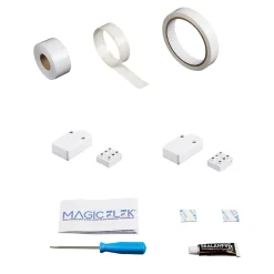 Pack câble ultra-plat Magic Elek 3 lignes 1m 16A 3500W