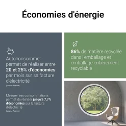 Pack connecté Legrand Drivia pour panneaux solaires