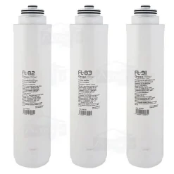 Pack de 3 Cartouches filtration purificateur d'eau FT Line 3