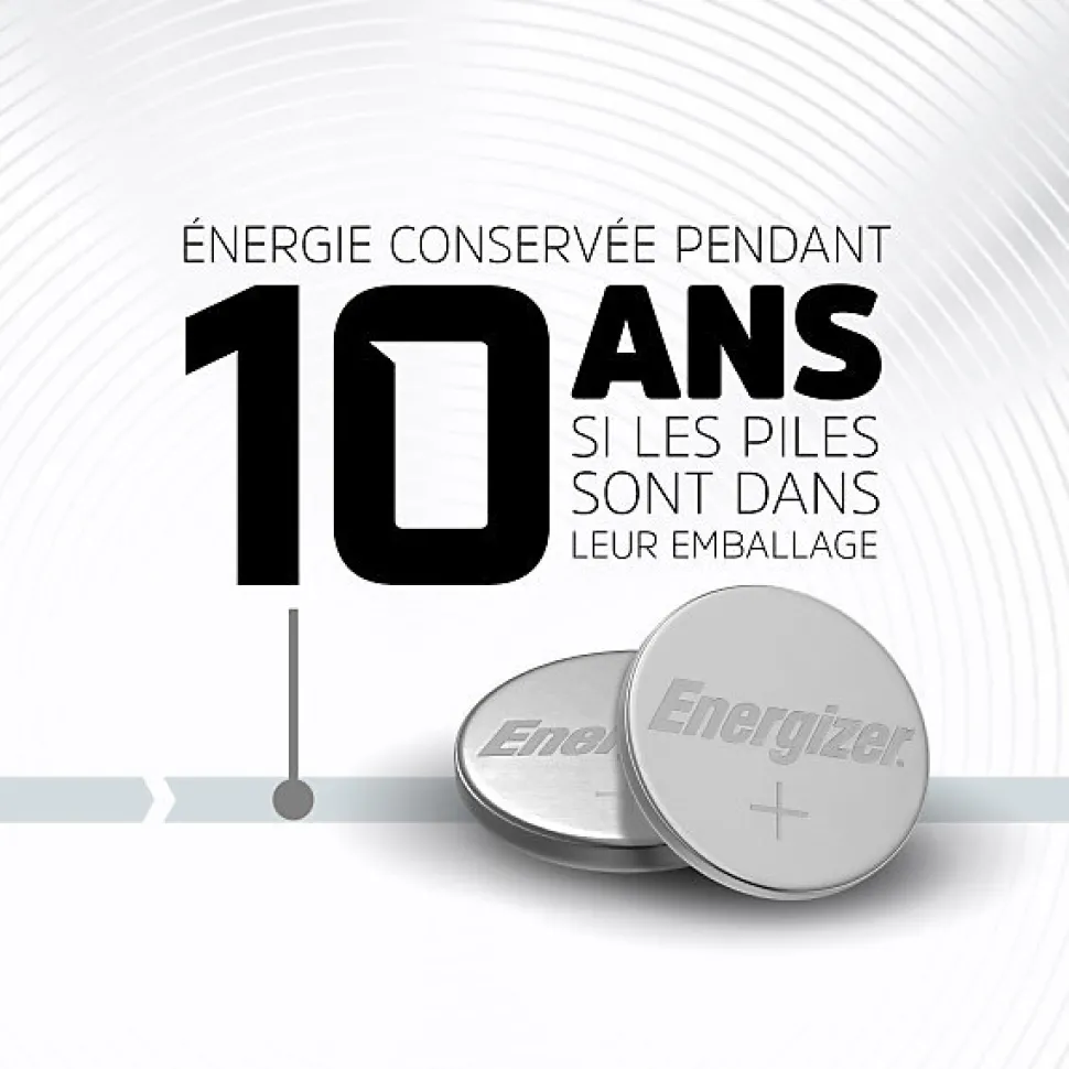 Pack de 10 - Energizer Pile Alcaline A23/23A, pack de 2 Piles