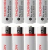 Pack de 8 piles alcalines LR03 AAA 1,5V - Thomson