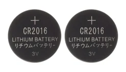 Pack de 2 piles lithium bouton CR2016 - Thomson