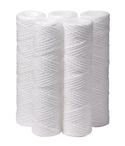 Pack eco 5 Cartouches Filtrantes bobinées 25 microns 9"3/4 - Anti-sédiments alimentaire