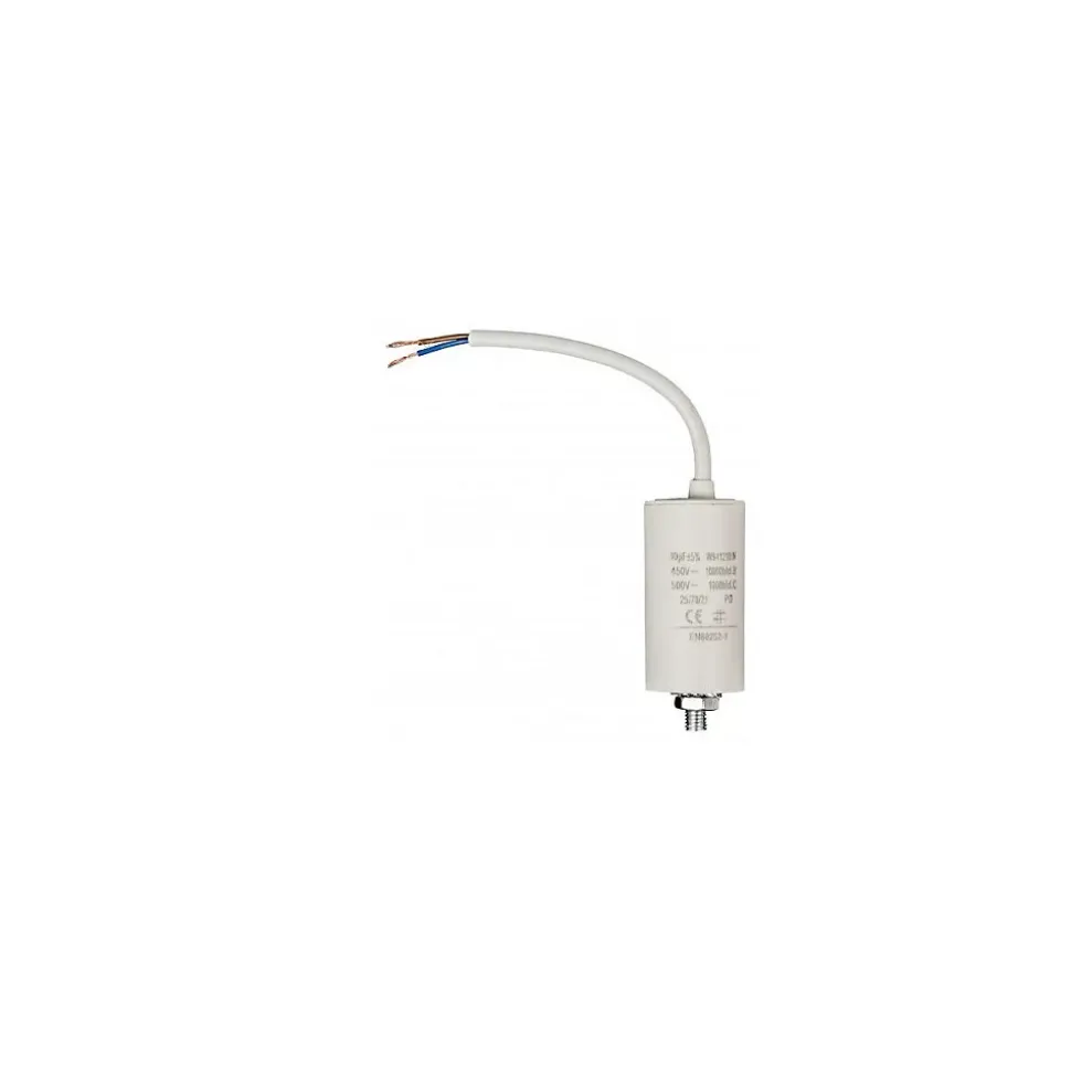 Pack FIXAPART 5 Condensateurs 10.0uf 450 V + cable Condo 10mf micro farad NEDIS