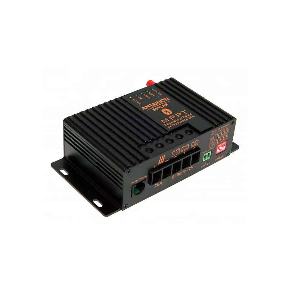 Pack Kit de pose solaire avec Régulateur de Charge MPPT 320W 20A Bluetooth ANTARION