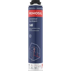 Pack 24 Mousses polyuréthanes Universal Gunfoam 146 pistolable 690ml PENOSIL + 3 Nettoyants FoamCleaner 500ml + Pistolet manuel